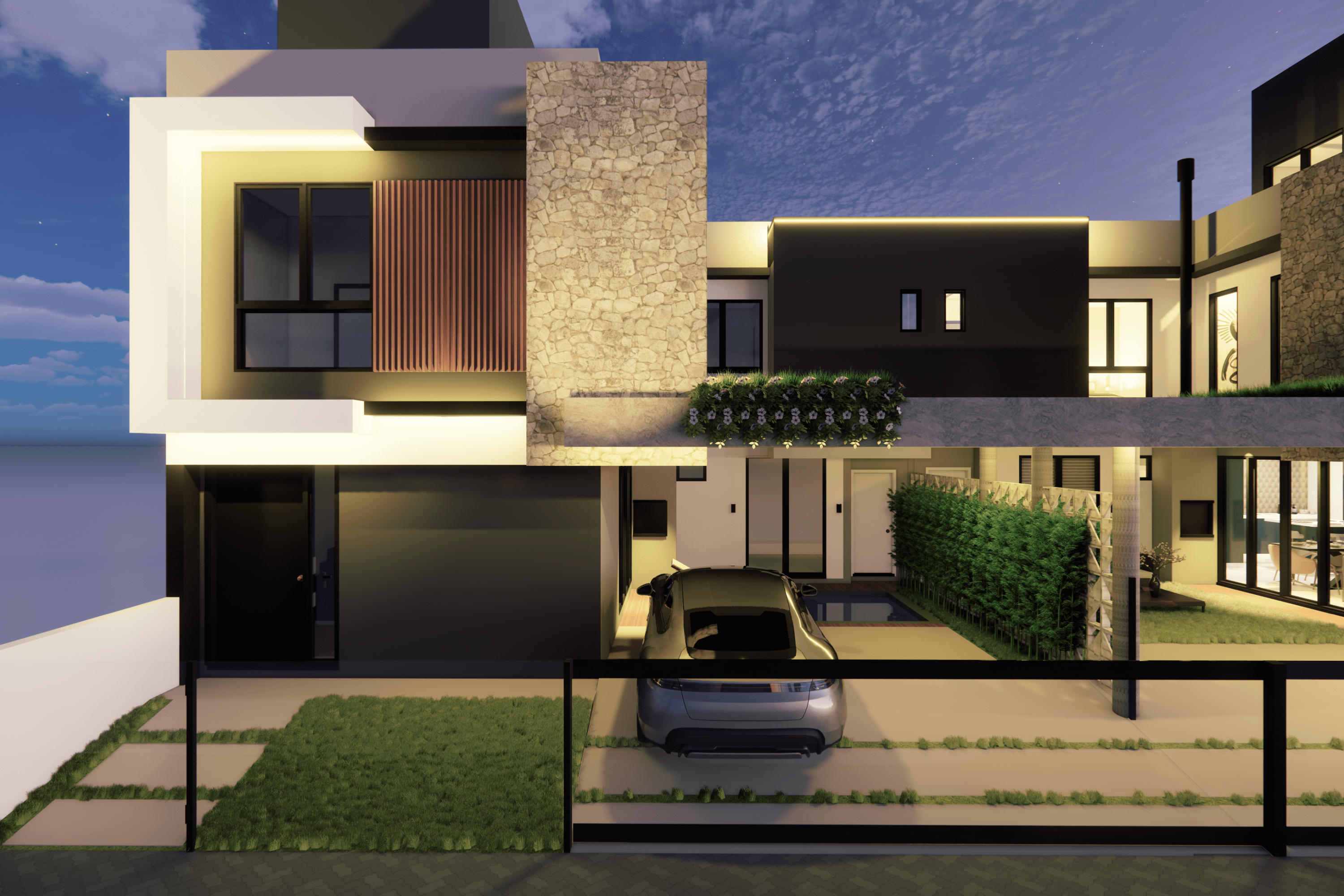 Imóvel residencial de alto padrão no bairro Ferraz em Garopaba, Santa Catarina.