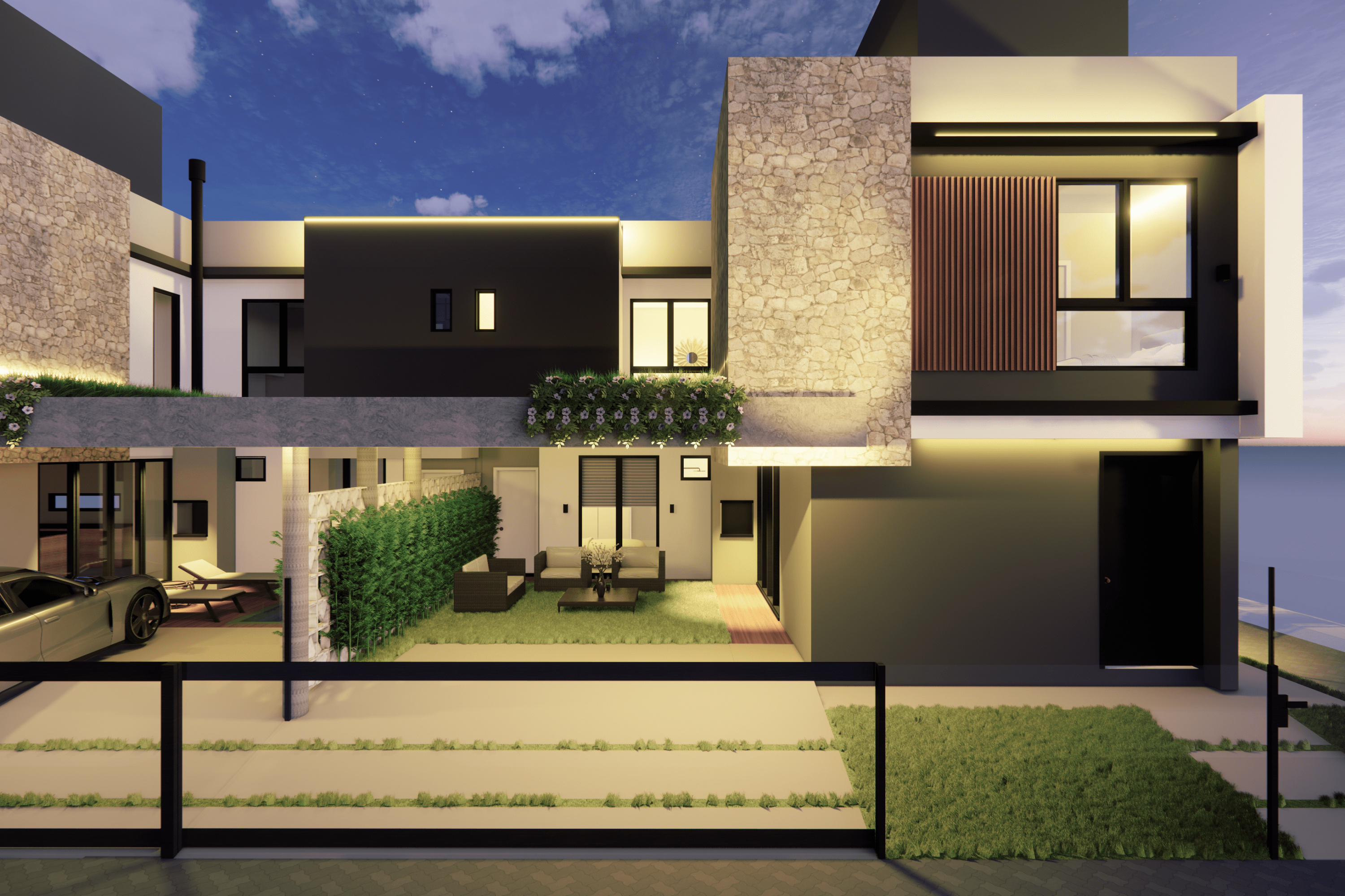 Imóvel residencial de alto padrão no bairro Ferraz em Garopaba, Santa Catarina.